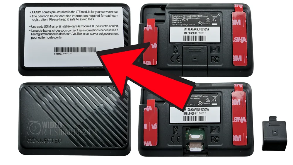modem lte dedykowany do podłączenia do kamery samochodowej thinkware u3000 pro